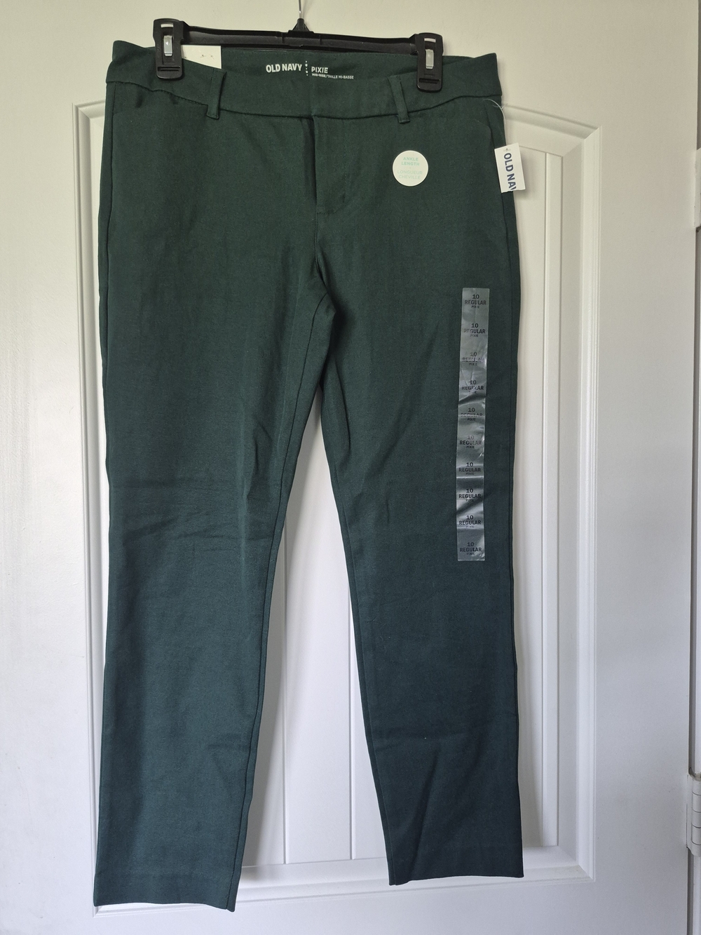 Old Navy Dark Green Women’s Slim Pants Size 10